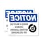Signmission Wheels Must Be Chocked OSHA Notice Sign, Plastic, 14in W x 10in L, 2PK OS-2PACK-NS-P-1014-L-16909 - alternate 1